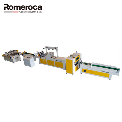SPC Flooring Production Line IXPE / EVA Padding Lamination Machine 