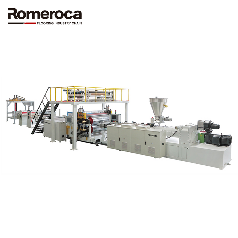 SPC Flooring Production Line Extrusion Machine 