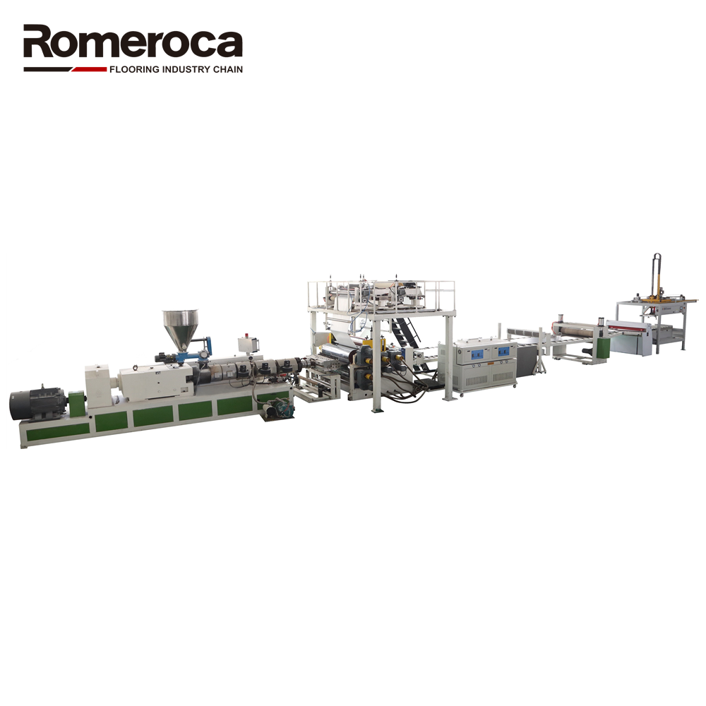 SPC Flooring Production Line Extrusion Machine 